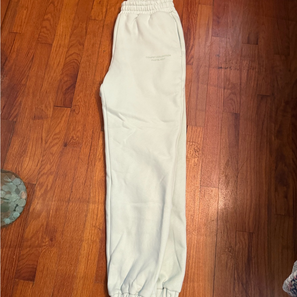 Mint comfrt sweatpants. 
Worn 1 time 
Not a fan of the jogger sweatpants